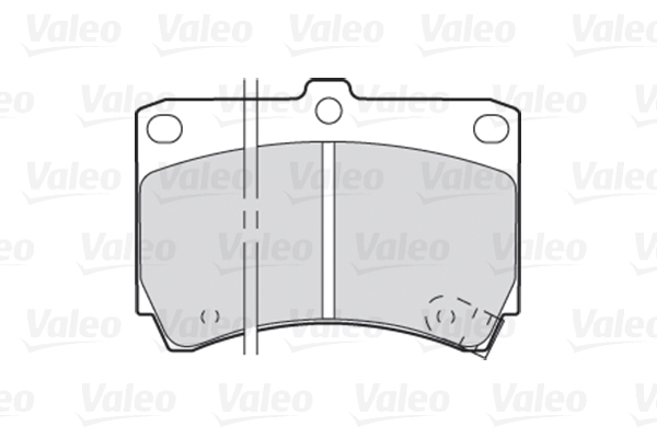 Placute frana VALEO 301274