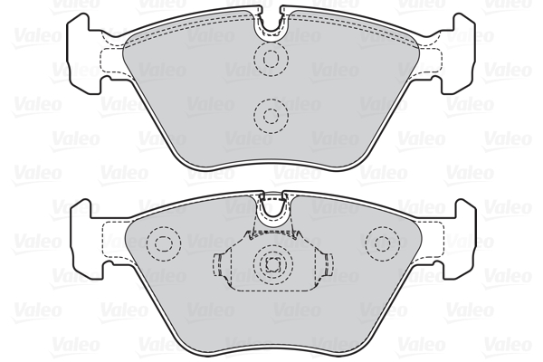Placute frana VALEO 302067