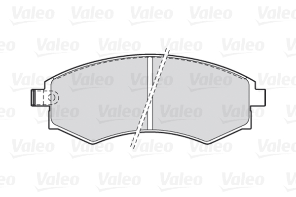 Placute frana VALEO 301574