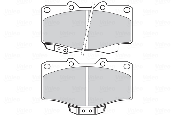 Placute frana VALEO 302331