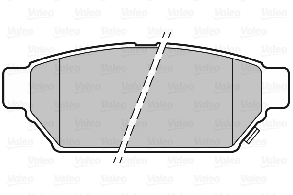 Placute frana VALEO 301844