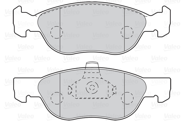 Placute frana VALEO 302104