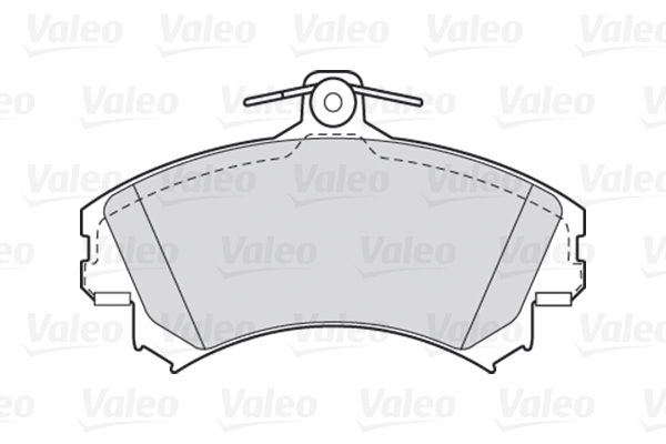 Placute frana VALEO 301493