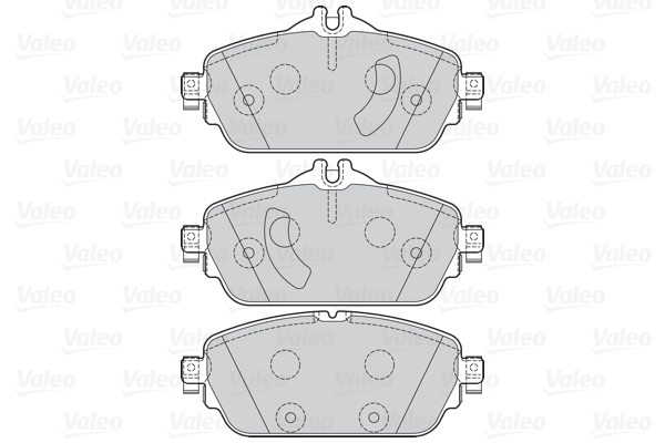 Placute frana VALEO 302211