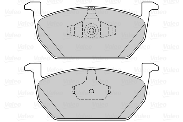 Placute frana VALEO 302317