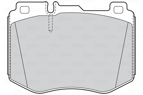 Placute frana VALEO 302292
