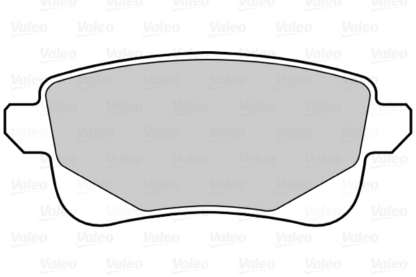 Placute frana VALEO 302232