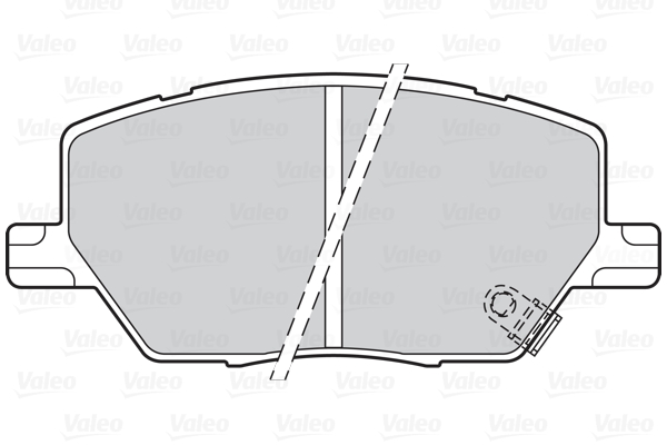 Placute frana VALEO 302201