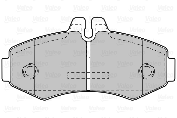 Placute frana VALEO 598299