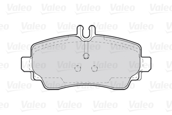 Placute frana VALEO 301549