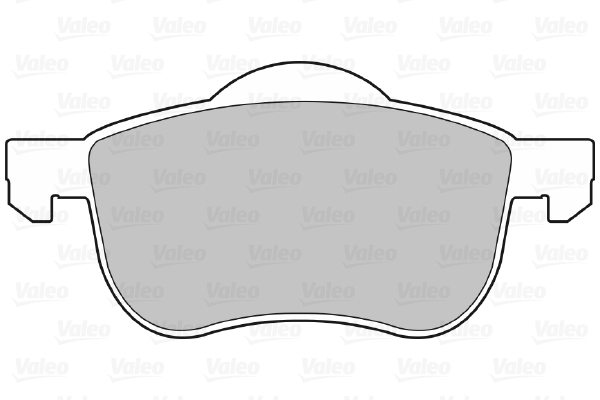 Placute frana VALEO 598479