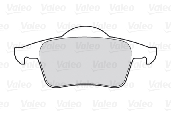 Placute frana VALEO 301480