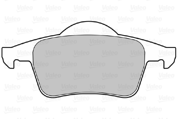 Placute frana VALEO 598480