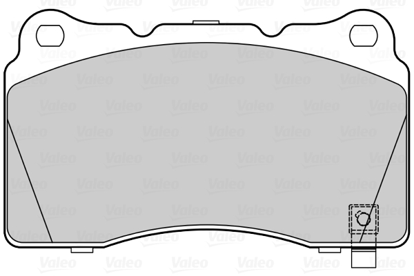Placute frana VALEO 302310