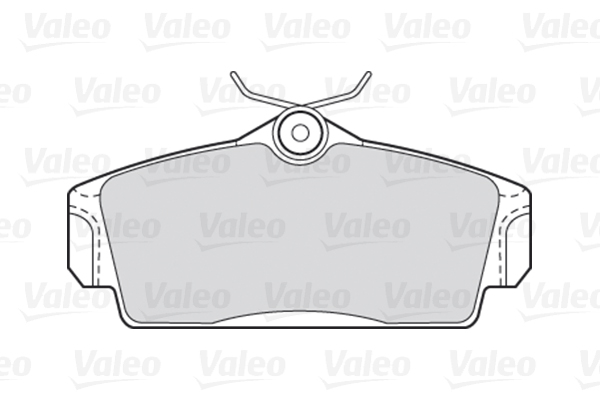 Placute frana VALEO 301450