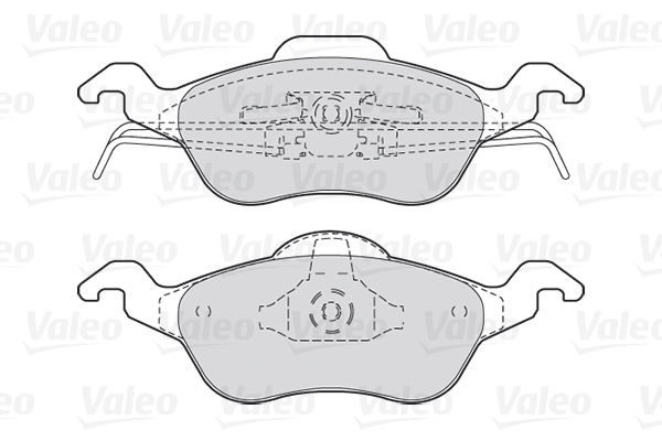 Placute frana VALEO 301317