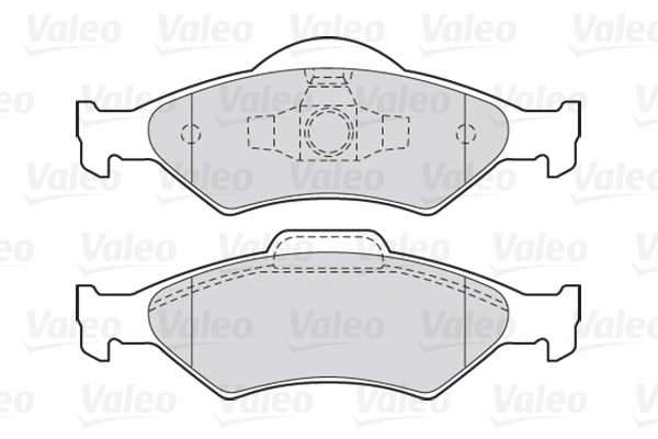 Placute frana VALEO 301563