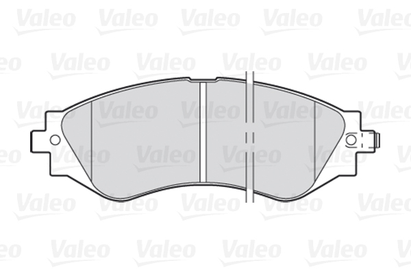 Placute frana VALEO 301361