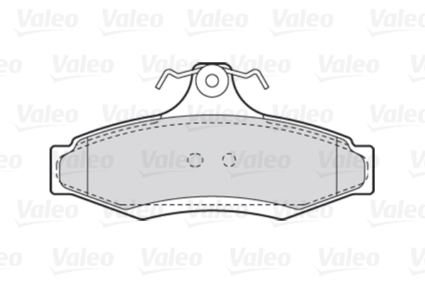 Placute frana VALEO 301902