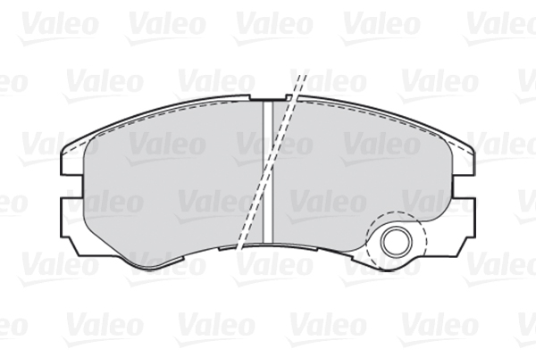 Placute frana VALEO 301661