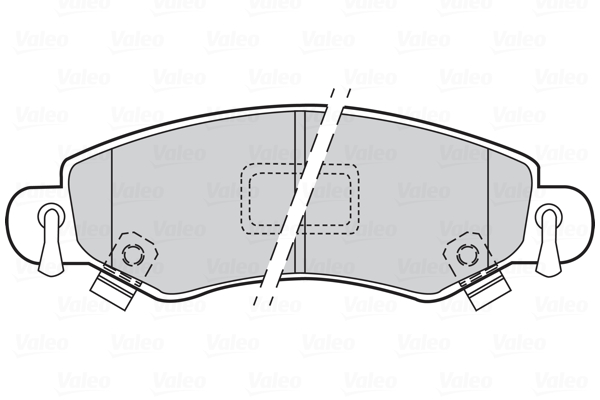Placute frana VALEO 301453