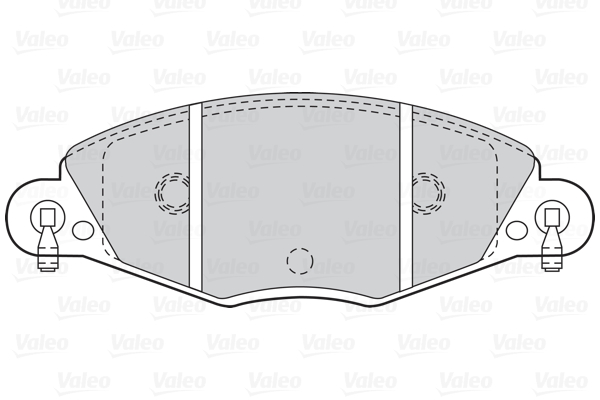 Placute frana VALEO 302020