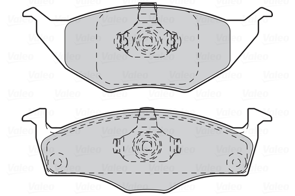 Placute frana VALEO 301735