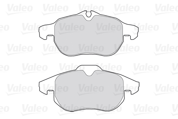 Placute frana VALEO 301678