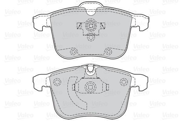 Placute frana VALEO 302064