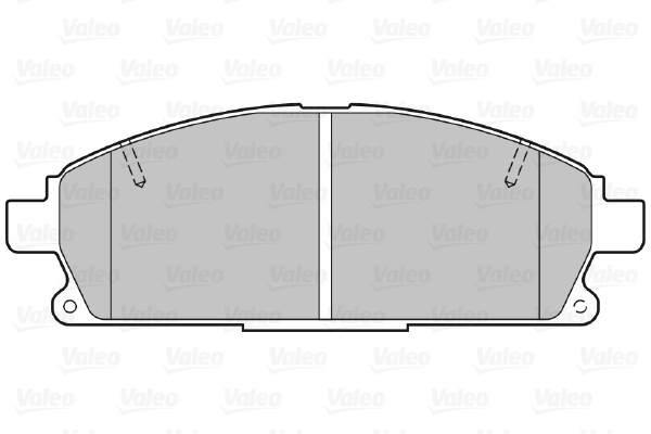 Placute frana VALEO 301452