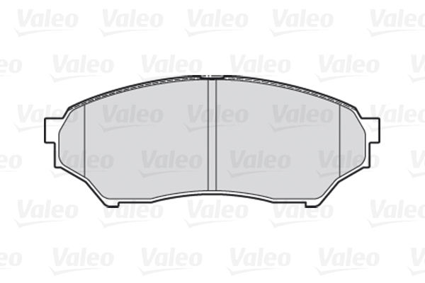 Placute frana VALEO 301521