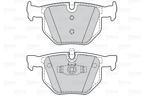 Placute frana VALEO 302075