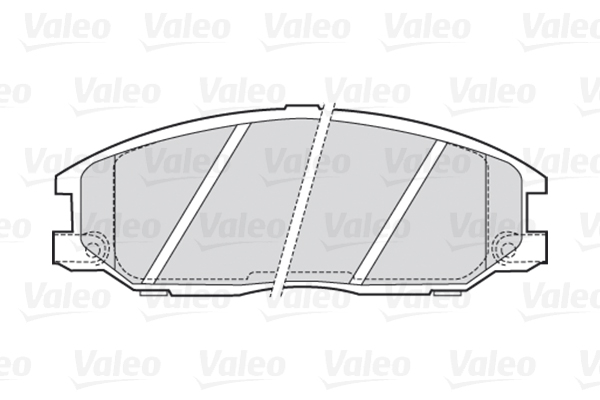 Placute frana VALEO 301505
