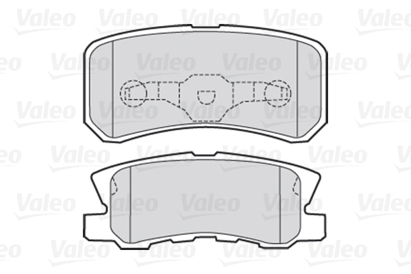 Placute frana VALEO 301520