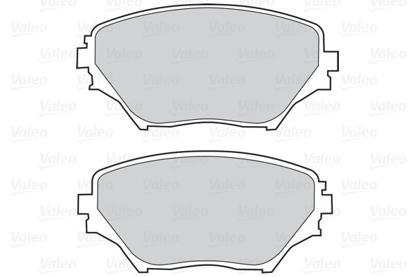 Placute frana VALEO 302033