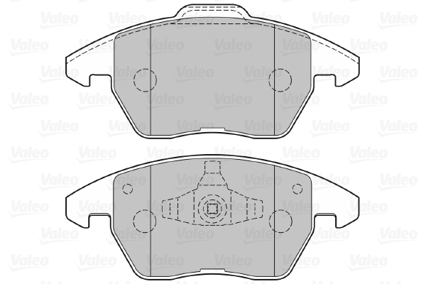 Placute frana VALEO 301715