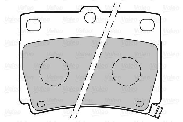 Placute frana VALEO 301778