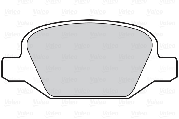 Placute frana VALEO 302024