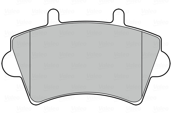 Placute frana VALEO 301537