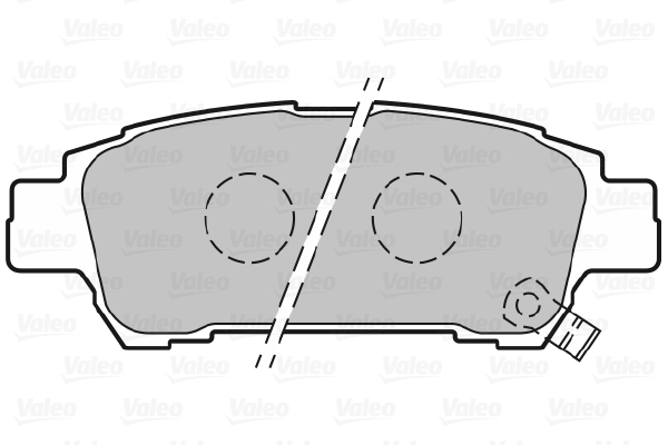 Placute frana VALEO 301542
