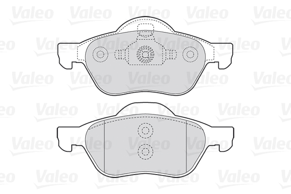 Placute frana VALEO 301471