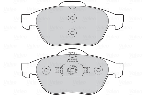 Placute frana VALEO 301566
