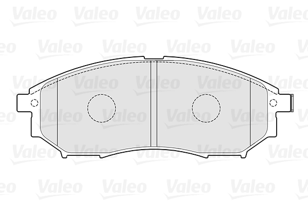 Placute frana VALEO 301337