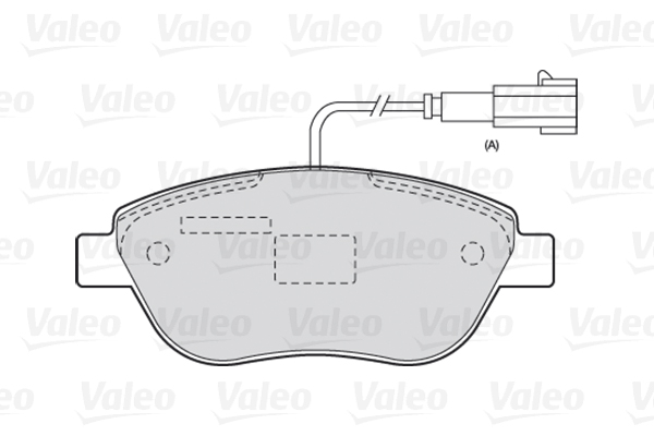 Placute frana VALEO 301721