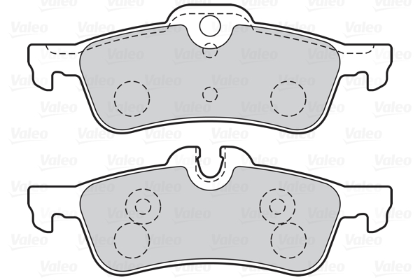 Placute frana VALEO 302040