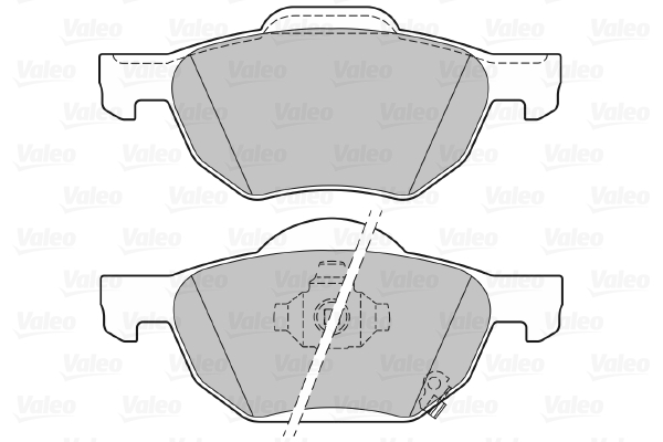 Placute frana VALEO 301824