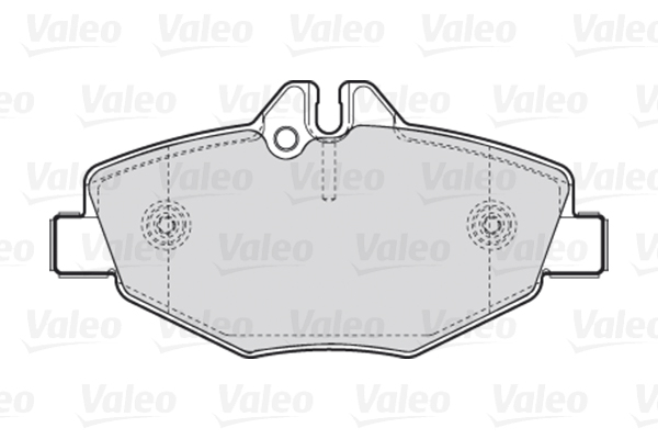 Placute frana VALEO 301638