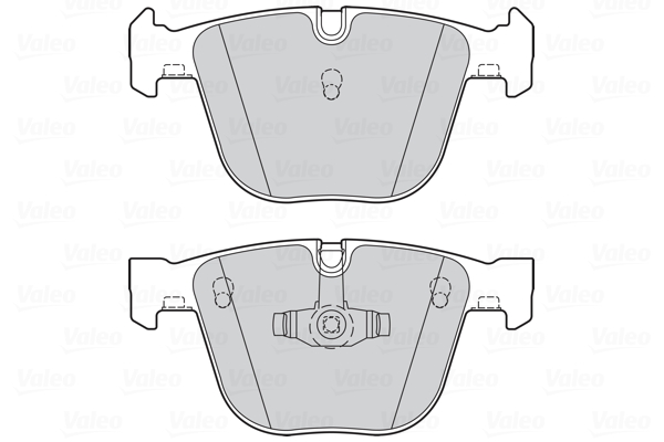 Placute frana VALEO 302290