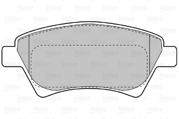Placute frana VALEO 598558