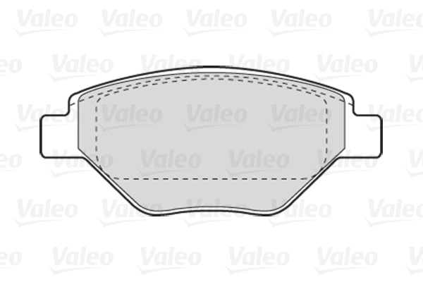 Placute frana VALEO 301557